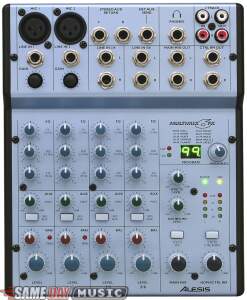Alesis MultiMix 6FX 6-Channel Mixer with Effects
