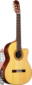 Alvarez CY128CE Yairi Cutaway Classical Acoustic-Electric Guitar (with Case)