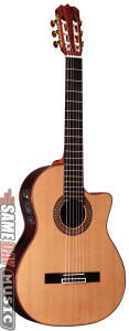 Alvarez MC90C Classical Cutaway Acoustic-Electric Guitar (with Case)