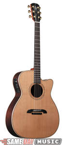 Alvarez WY1 Yairi Folk Cutaway Acoustic-Electric Guitar (with Case)