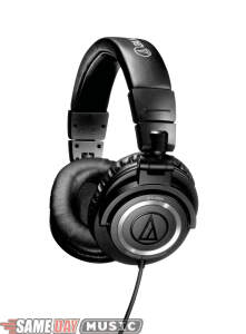 Audio Technica ATHM50 Closed-Back Stereo Monitor Headphones Picture