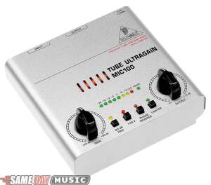 Buy Behringer MIC100 Tube Ultragain Microphone Preamp with Limiter
