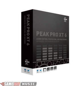 Bias Peak Pro XT 2-Track Editing Software (Macintosh) Picture