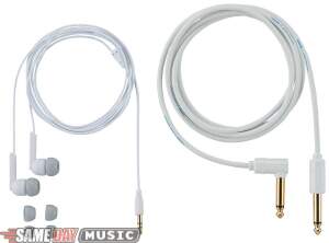 Boss BAPC15 Micro BR Earphones/Guitar Cable Set-Multitrack Recorders: Boss BAPC15 Micro BR Earphones/Guitar Cable Set