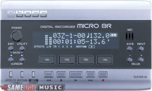 Boss Micro BR Digital Recorder-Multitrack Recorders: Boss Micro BR Digital Recorder