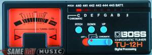 Boss TU12H Automatic Chromatic High Range Tuner