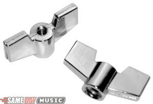 Cannon Percussion 8mm Cymbal Stand Wing Nut-Drum Hardware: Cannon Percussion 8mm Cymbal Stand Wing Nut 