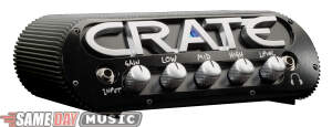 Crate CPB150 PowerBlock Stereo Guitar Amplifier Head (150 Watts, with Gig Bag)