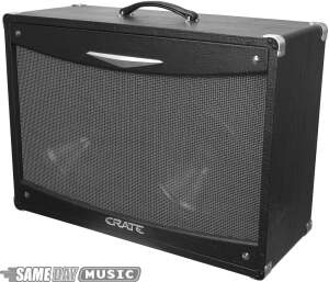 Crate V212B V-Series Straight Guitar Speaker Cabinet (2x12 in.)