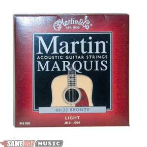 Martin Marquis 80/20 Bronze Acoustic Guitar Strings Picture