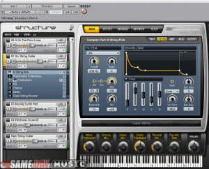 Digidesign Structure Sampler RTAS Instrument Plug-In-Software: Digidesign Structure Sampler RTAS Instrument Plug-In 