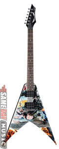 Custom Guitars - Dean VMNTX Dave Mustaine Electric Guitar (Metallic Silver) - Custom Guitars