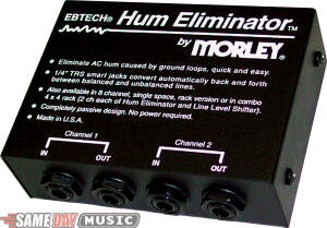 Ebtech HE2PKG Hum Eliminator (2-Channel)-Live Sound Signal Processors: Ebtech HE2PKG Hum Eliminator (2-Channel)