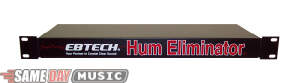 Ebtech HE8 8-Channel Hum Eliminator Rack-Live Sound Signal Processors: Ebtech HE8 8-Channel Hum Eliminator Rack
