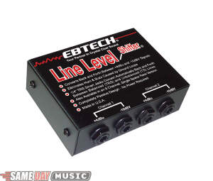 Ebtech LLS2 Line Level Shifter (2 channel)-Live Sound Signal Processors: Ebtech LLS2 Line Level Shifter (2 channel)