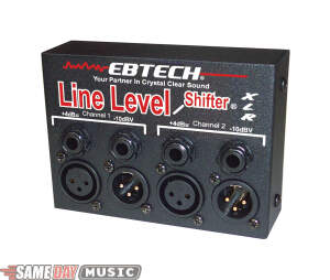 Ebtech LLSXLR Line Level Shifter (2-Channel)
