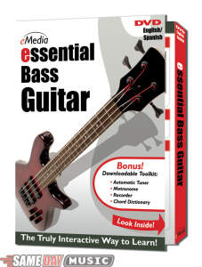 eMedia Essential Bass Guitar Video-Bass Guitar Books, Videos, and CD-ROMs: eMedia Essential Bass Guitar Video