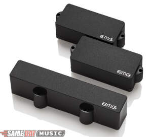 EMG PJ Set Bass Guitar Pickup Set-Bass Guitar Parts: EMG PJ Set Bass Guitar Pickup Set