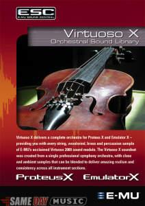 Emu Virtuoso X Sample Library