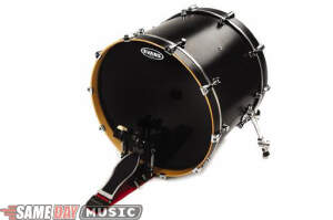 Evans Black Bass Drumhead Picture