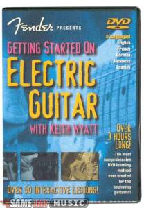 Fender Getting Started On Electric Guitar Video