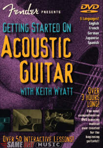 Fender Getting Started On Acoustic Guitar Video