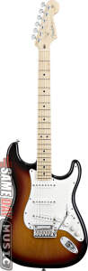 Fender VG Stratocaster Electric Guitar (Maple, with Case) Picture