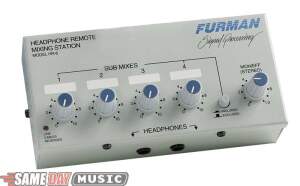 Furman HR6 Headphone Remote Mixing Station-Headphone Amps: Furman HR6 Headphone Remote Mixing Station