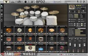 FXpansion BFD Drum Instrument VST/RTAS/AU (Macintosh and Windows) Picture