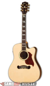 Gibson Songwriter Deluxe Square Shoulder Dreadnought Cutaway Acoustic-Electric Guitar (with Case)