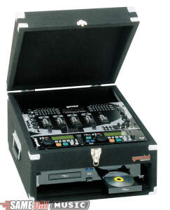 Gemini MRC2 Carpeted Rack Mixer Case 10 Up 2 Down-DJ Cases: Gemini MRC2 Carpeted Rack Mixer Case 10 Up 2 Down 