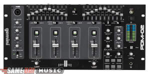 Gemini PDM02 4-Channel 19 in. DJ Rackmount Mixer with FX