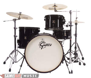 Gretsch CTR844 Catalina Limited Reserve 4-Piece Stealth Rock Drum Shell Kit