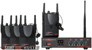 Galaxy Audio ASALS4 All Ears Any Spot Band System Wireless Personal Monitors-In-Ear Systems: Galaxy Audio ASALS4 All Ears Any Spot Band System Wireless Personal Monitors