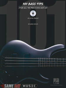101 Bass Tips Book and CD