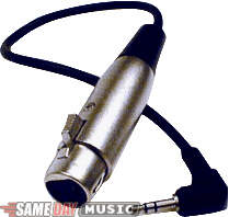 Hosa Angled 1/8 in. Stereo to Female XLR Cable Picture