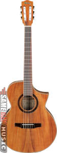 Ibanez EWN28KOE Exotic Wood Classical Acoustic-Electric Guitar