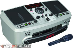 Ion Audio ICD04FX Portable DJ CD Station Kit