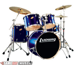 Ludwig Accent 5-Piece Custom Power Drum Shell Kit