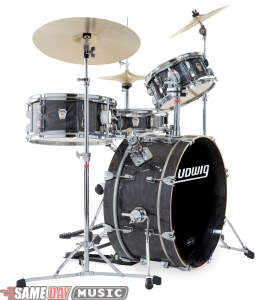 Ludwig LR2604EX Gig-Lite 4-Piece Drum Shell Kit