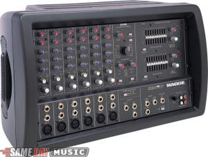 Mackie 406M Powered Mixer (Mono, 500 Watts)-Powered Mixers: Mackie 406M Powered Mixer (Mono, 500 Watts)