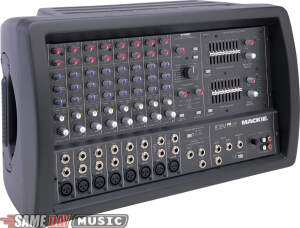 Mackie 808M Powered Mixer (Mono)-Powered Mixers: Mackie 808M Powered Mixer (Mono)