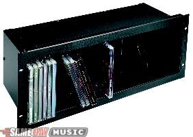 Middle Atlantic CD Holder, Black Brushed Finish Picture