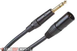 Monster Cable Performer 500 XLR Male to TRS 1/4 Inch Cable