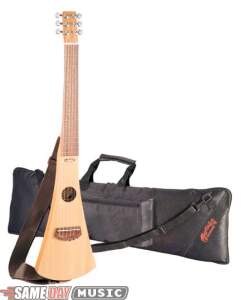 Martin GCBC Backpacker Nylon-String Travel Acoustic Guitar (With Gig Bag and Strap)