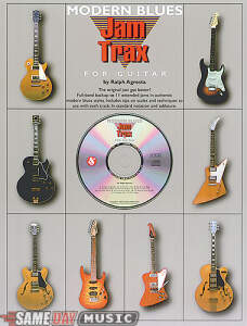 Jam Trax Modern Blues For Guitar Book and CD