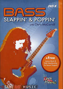 Bass Slappin' and Poppin' Video-Bass Guitar Books, Videos, and CD-ROMs: Bass Slappin' and Poppin' Video 