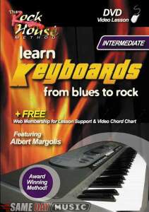 Rock House Method Intermediate Learn Keyboards From Blues to Rock Video-Keyboard Books, Videos, and CD-ROMs: Rock House Method Intermediate Learn Keyboards From Blues to Rock Video 