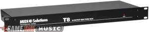 MIDI Solutions T8 8-Output Active MIDI Thru Box