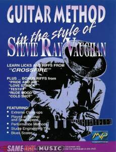 Guitar Method in the Style of Stevie Ray Vaughan Book